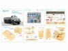 Quinta Studio QD+35161 KrAZ-6322 3D-Printed & coloured Interior on decal paper (HobbyBoss) (with 3D-printed resin parts) 1/35